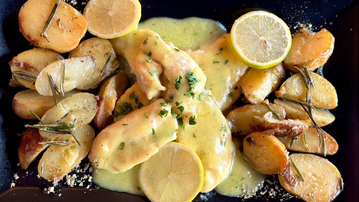  Scaloppine di pollo al limone